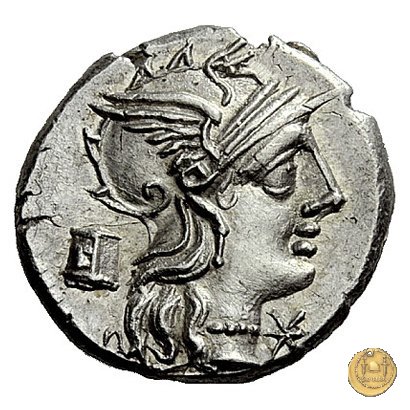 245/1 - denario M. Marcius Mn.f. 134 BC (Roma)