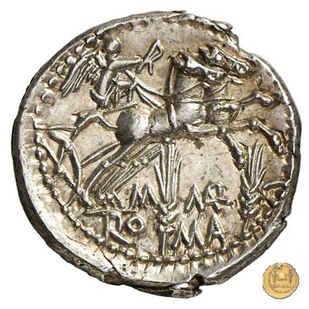 245/1 - denario M. Marcius Mn.f. 134 BC (Roma)