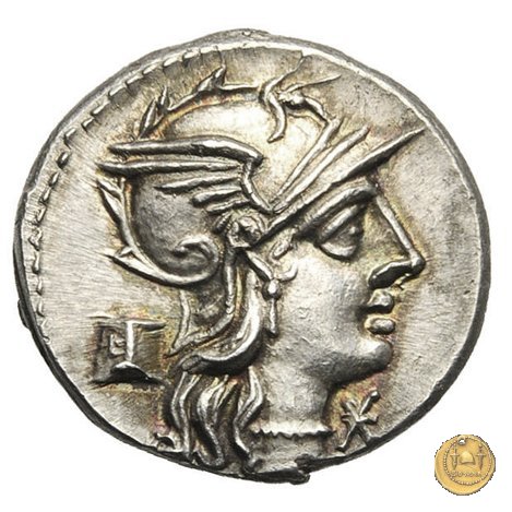 245/1 - denario M. Marcius Mn.f. 134 BC (Roma)