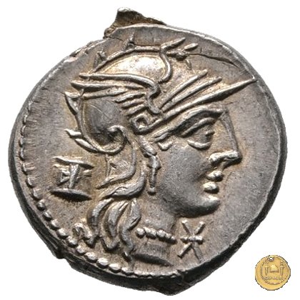 245/1 - denario M. Marcius Mn.f. 134 BC (Roma)