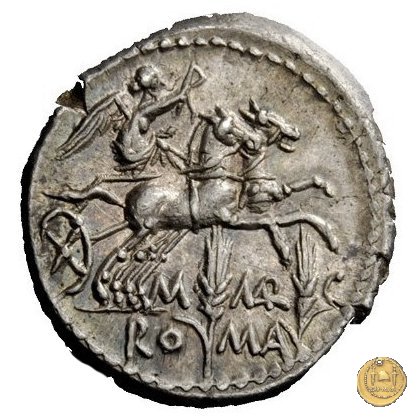 245/1 - denario M. Marcius Mn.f. 134 BC (Roma)