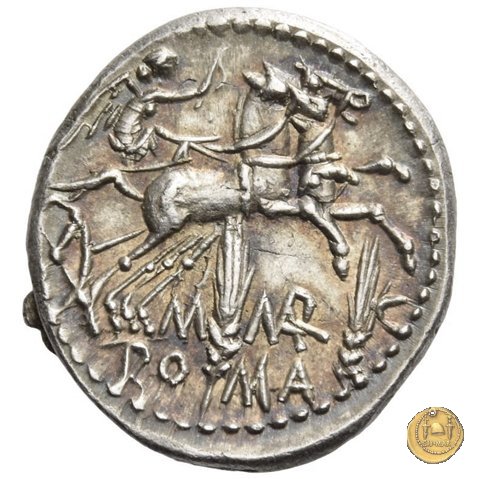 245/1 - denario M. Marcius Mn.f. 134 BC (Roma)