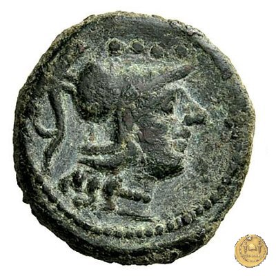 245/2 - triente M. Marcius Mn.f. 134 BC (Roma)