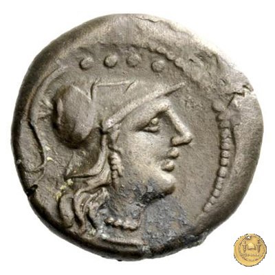 245/2 - triente M. Marcius Mn.f. 134 BC (Roma)