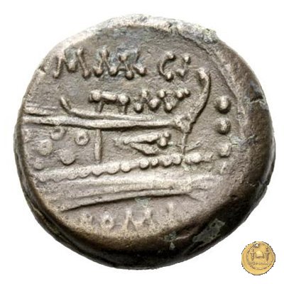 245/2 - triente M. Marcius Mn.f. 134 BC (Roma)