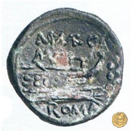 245/3 - quadrante M. Marcius Mn.f. 134 a.C. (Roma)