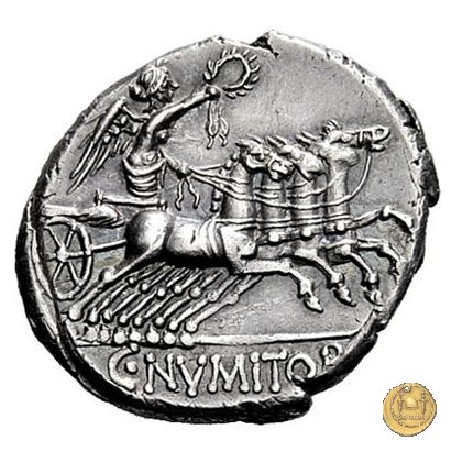 246/1 - denario C. Numitorius 133 BC (Roma)