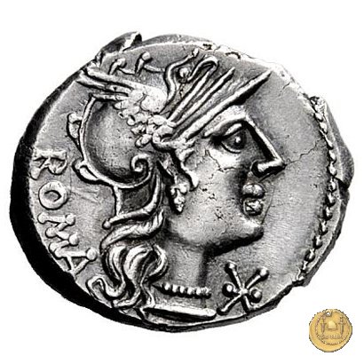 246/1 - denario C. Numitorius 133 BC (Roma)