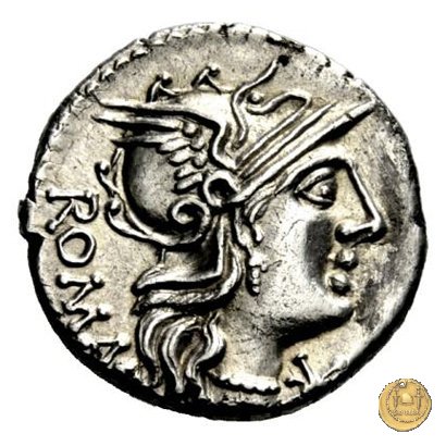 246/1 - denario C. Numitorius 133 BC (Roma)