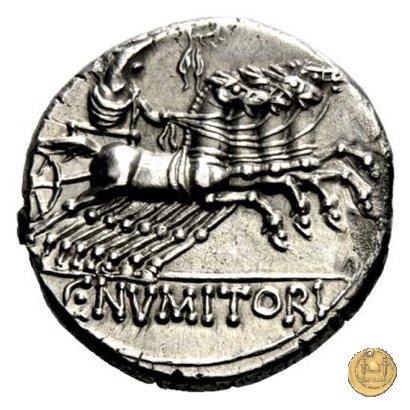 246/1 - denario C. Numitorius 133 BC (Roma)