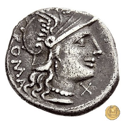 246/1 - denario C. Numitorius 133 BC (Roma)