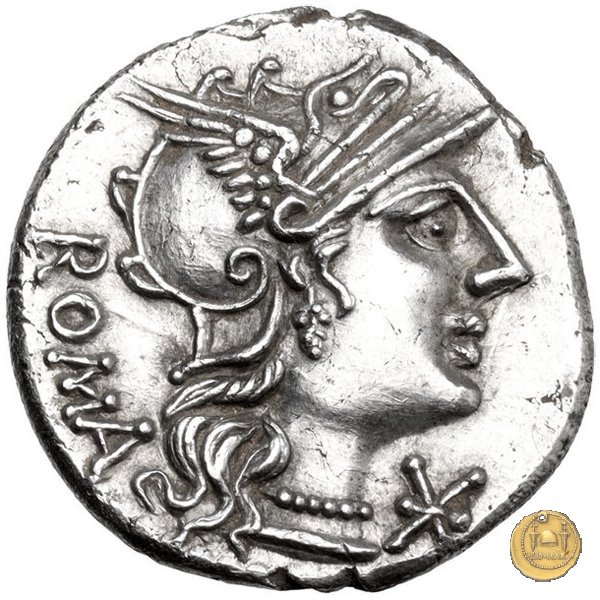 246/1 - denario C. Numitorius 133 BC (Roma)