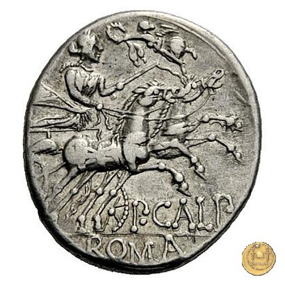 247/1 - denario P. Calpurnius 133 BC (Roma)