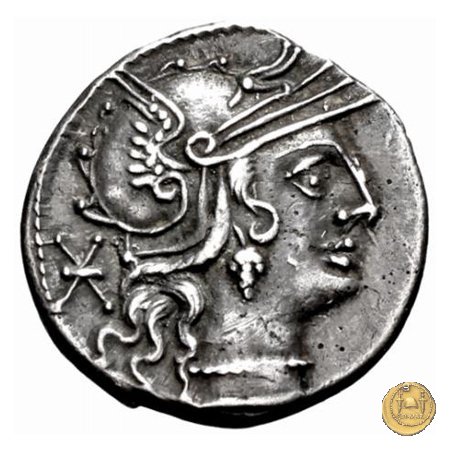 247/1 - denario P. Calpurnius 133 BC (Roma)