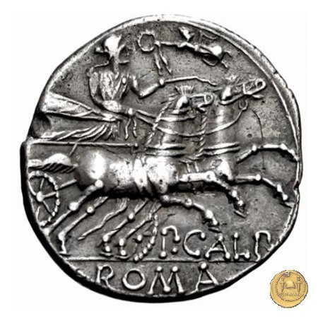 247/1 - denario P. Calpurnius 133 BC (Roma)