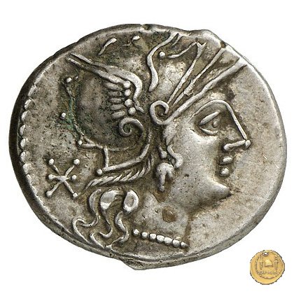 247/1 - denario P. Calpurnius 133 BC (Roma)