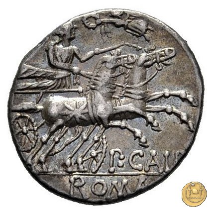 247/1 - denario P. Calpurnius 133 BC (Roma)