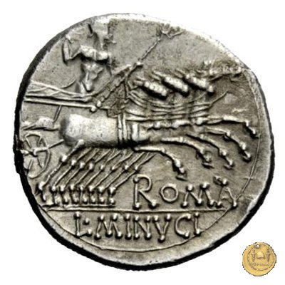 248/1 - denario L. Minucius 133 BC (Roma)