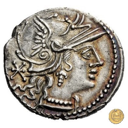 248/1 - denario L. Minucius 133 BC (Roma)