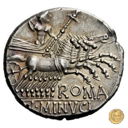 248/1 - denario L. Minucius 133 BC (Roma)