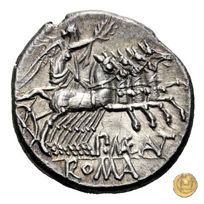 249/1 - denario P. Maenius Antiaticus M.f. 132 BC (Roma)