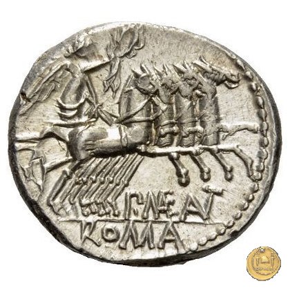 249/1 - denario P. Maenius Antiaticus M.f. 132 BC (Roma)