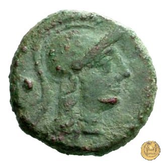 249/4 - oncia P. Maenius Antiaticus M.f. 132 BC (Roma)