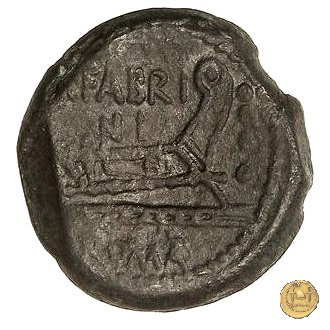 251/2 - triente M. Fabrinius 132 BC (Roma)