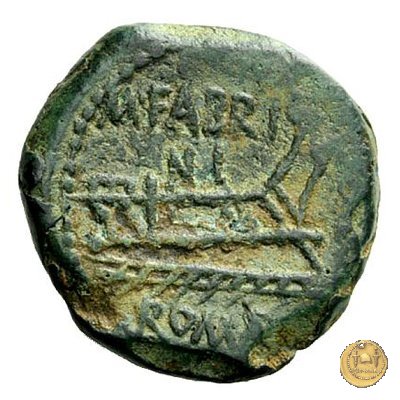 251/3 - quadrante M. Fabrinius 132 BC (Roma)