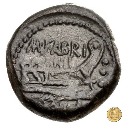 251/3 - quadrante M. Fabrinius 132 BC (Roma)