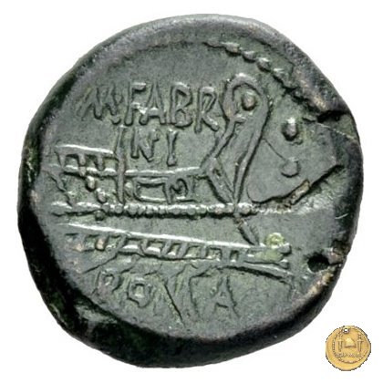 251/3 - quadrante M. Fabrinius 132 BC (Roma)