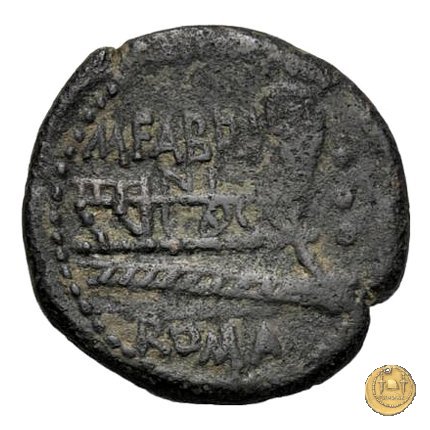 251/3 - quadrante M. Fabrinius 132 BC (Roma)