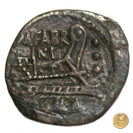 251/3 - quadrante M. Fabrinius 132 BC (Roma)