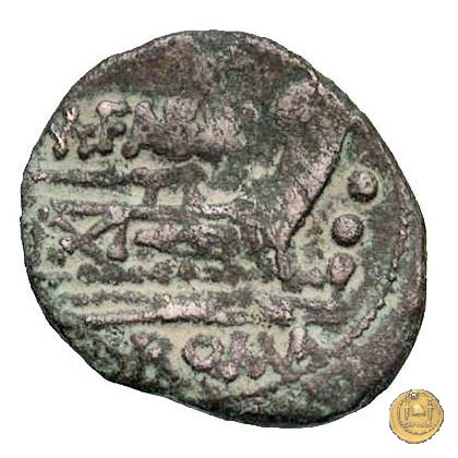 251/3 - quadrante M. Fabrinius 132 BC (Roma)