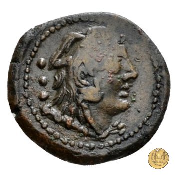 251/3 - quadrante M. Fabrinius 132 BC (Roma)