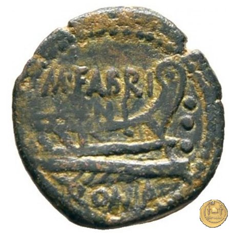 251/3 - quadrante M. Fabrinius 132 BC (Roma)