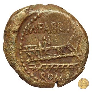 251/3 - quadrante M. Fabrinius 132 BC (Roma)