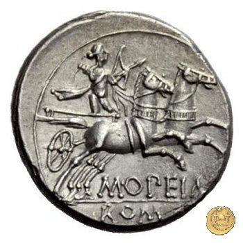 254/1 - denario M. Opimius 131 BC (Roma)