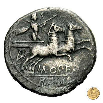 254/1 - denario M. Opimius 131 BC (Roma)