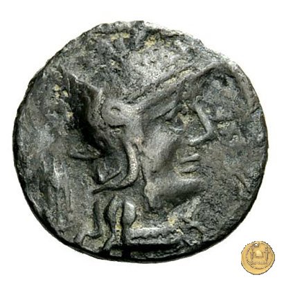 254/1 - denario M. Opimius 131 BC (Roma)