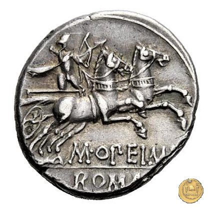 254/1 - denario M. Opimius 131 BC (Roma)