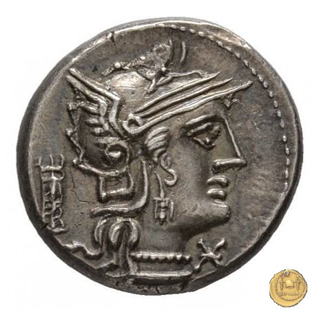 254/1 - denario M. Opimius 131 BC (Roma)