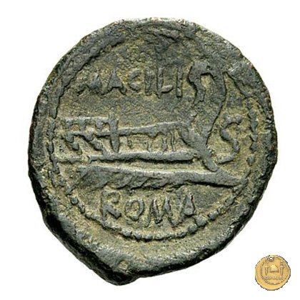 255/2 - semisse M. Acilius M.f. 130 BC (Roma)