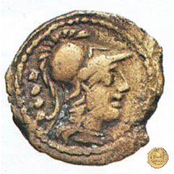 255/3 - triente M. Acilius M.f. 130 BC (Roma)