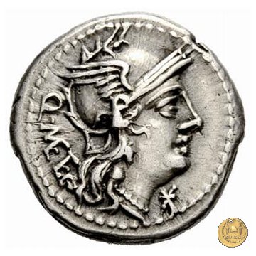 256/1 - denario C. Caecilius Metellus 130 BC (Roma)