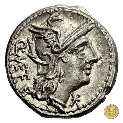 256/1 - denario C. Caecilius Metellus 130 BC (Roma)