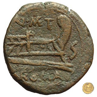 256/2 - semisse C. Caecilius Metellus 130 BC (Roma)