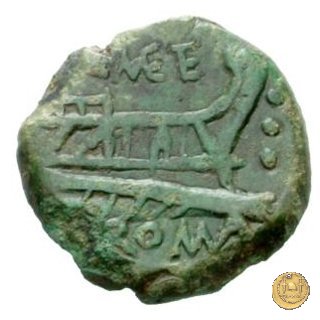 256/4 - quadrante C. Caecilius Metellus 130 BC (Roma)