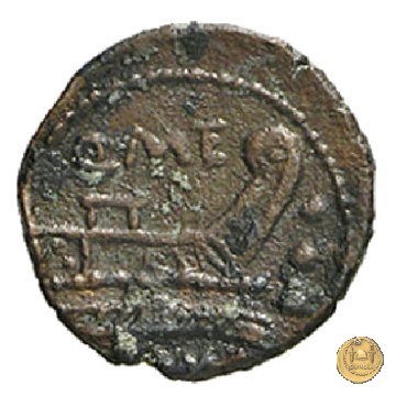 256/4 - quadrante C. Caecilius Metellus 130 BC (Roma)