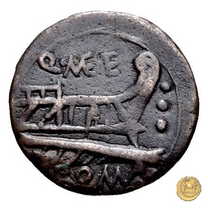 256/4 - quadrante C. Caecilius Metellus 130 BC (Roma)